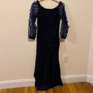 Navy blue dress